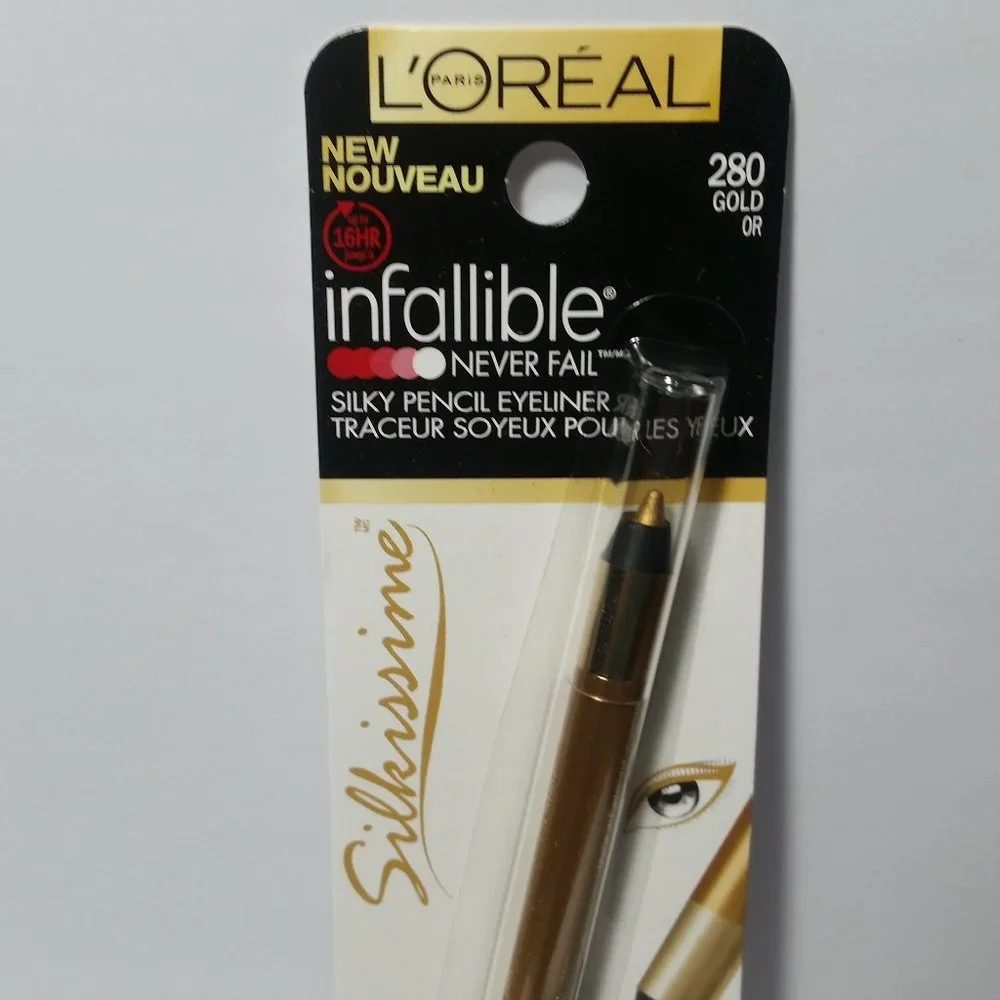 Loreal Silkissime Silky Pencil Eyeliner Gold